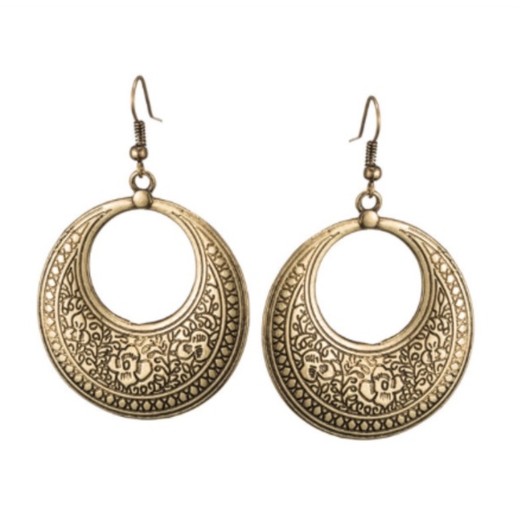 Boho Ethnic Dangle Earrings - Picture 6 of 10